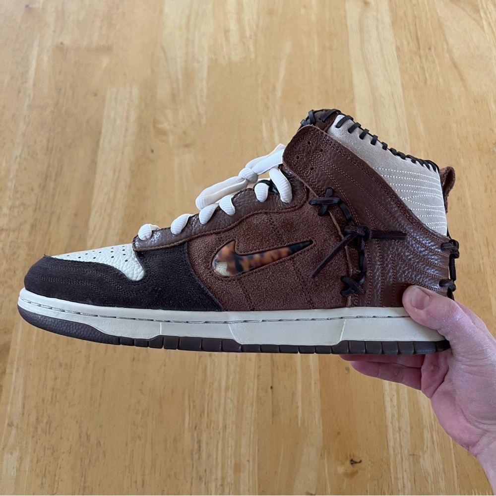 Nike Men’s Bodega x Nike Dunk High legend, High-Top Sneakers - Picture 11 of 12